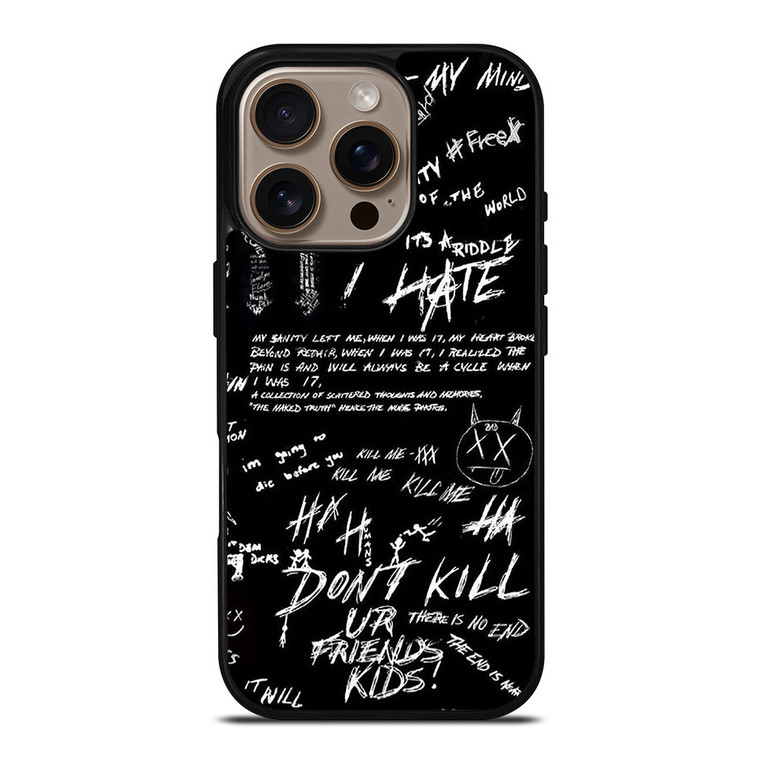 XXXTENTATION RAPPER FORMULA iPhone 16 Pro Case