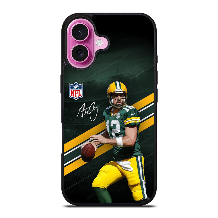 AARON RODGERS PACKERS SIGNATURE iPhone 16 Plus Case
