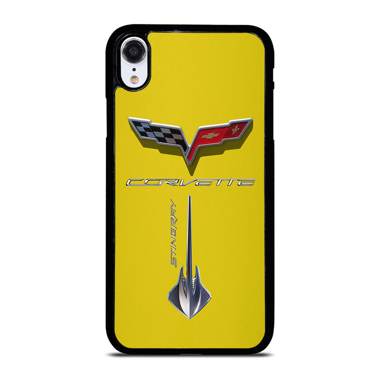 Corvette Stingray C7 Yellow iPhone XR Case