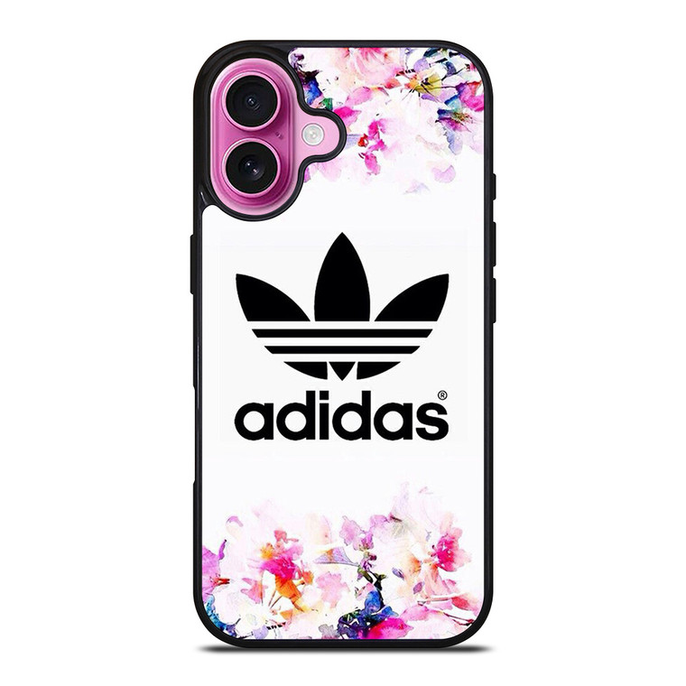 ADIDAS FLOWER ART iPhone 16 Plus Case