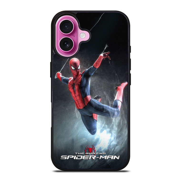 AMAZING SPIDERMAN SHOWING ACTION iPhone 16 Plus Case