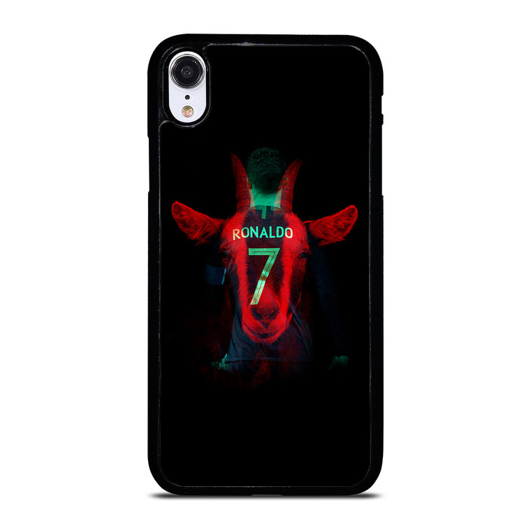 CRISTIANO RONALDO CR7 G.O.A.T iPhone XR Case