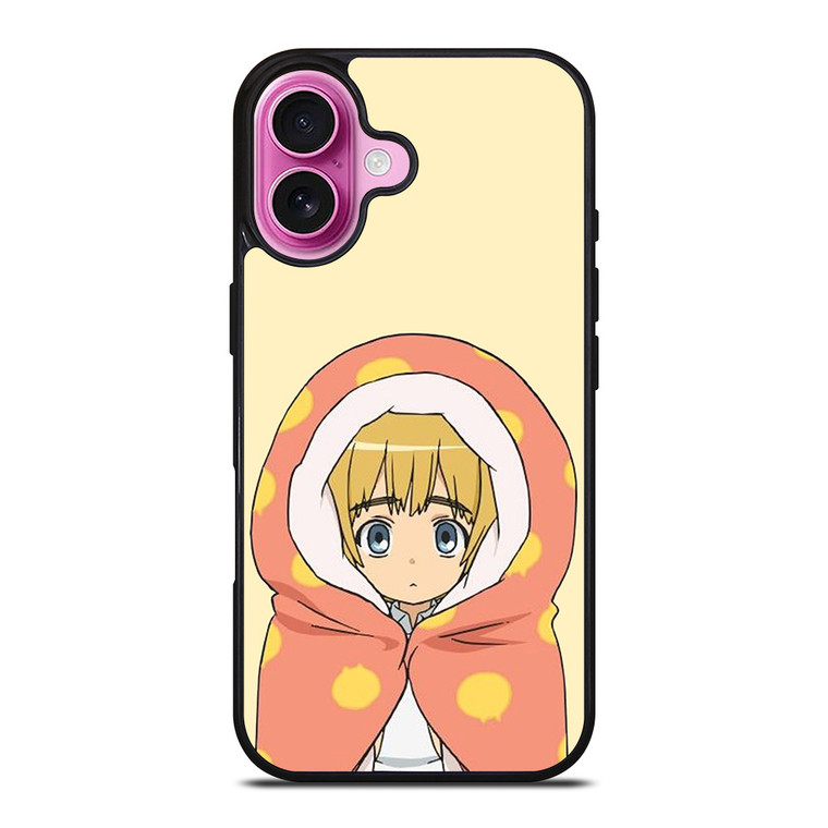 ANIME ARMIN ARLELT iPhone 16 Plus Case