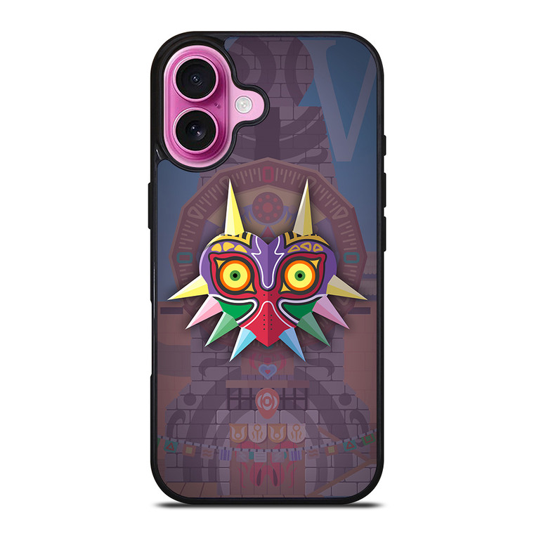 ART MAJORA'S MASK THE LEGEND OF ZELDA iPhone 16 Plus Case
