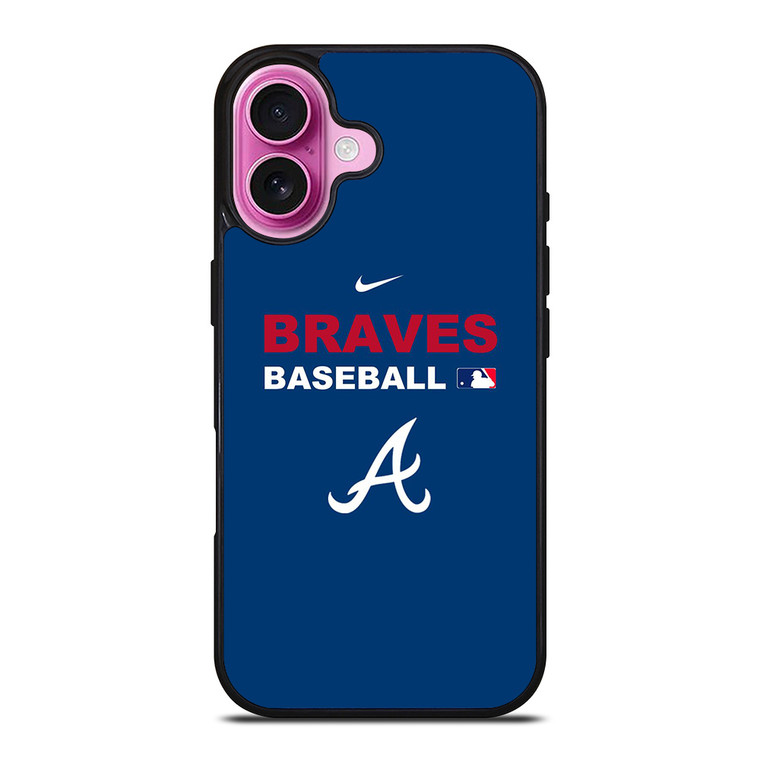ATALANTA BRAVES BASEBALL LOGO iPhone 16 Plus Case