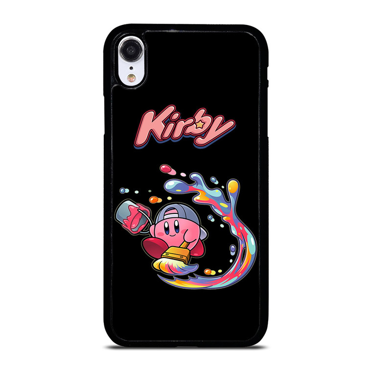 CUTE KIRBY PAINT CHARACTERS iPhone XR Case