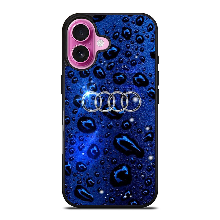 AUDI BLUE LOGO iPhone 16 Plus Case