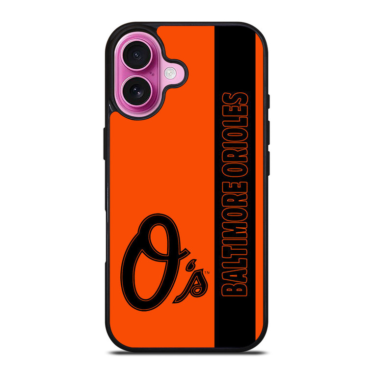 BALTIMORE ORIOLES CLUB LOGO iPhone 16 Plus Case