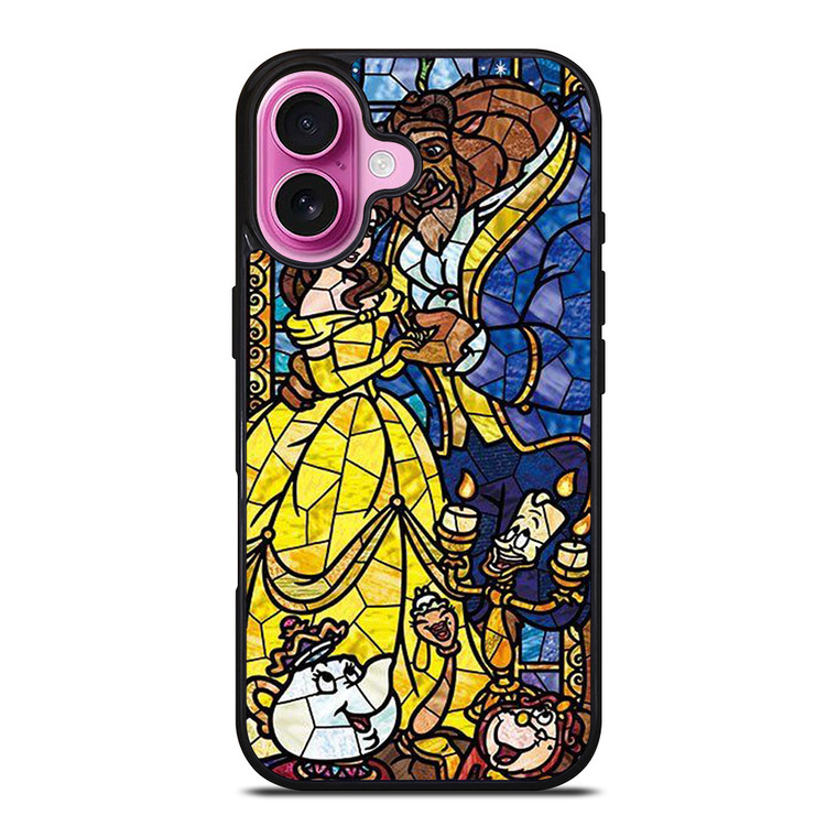 BEAUTY AND THE BEAST GLASS iPhone 16 Plus Case BEAUTY AND THE BEAST GLASS iPhone 16 Plus Case