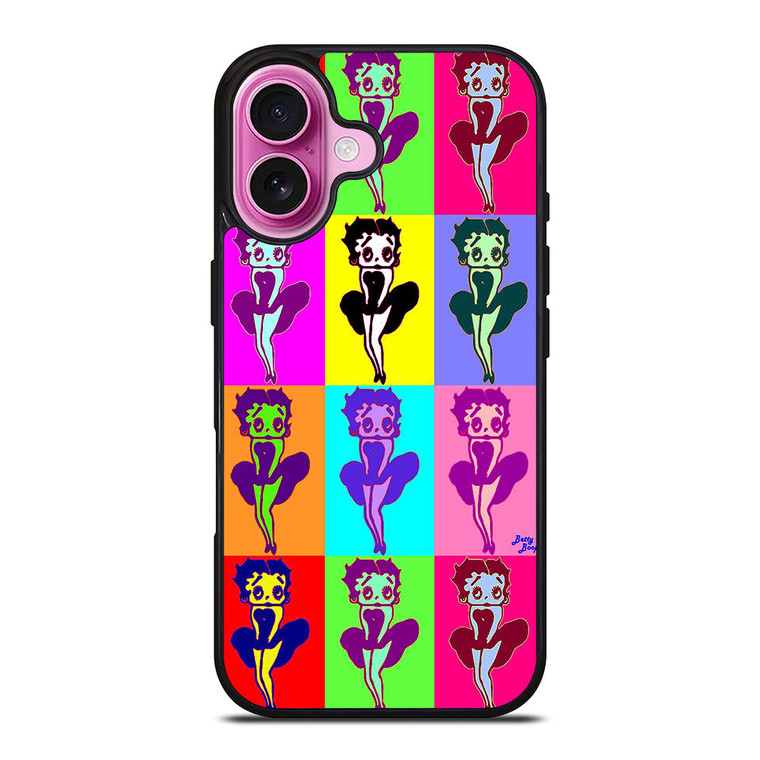 BETTY BOOP ART iPhone 16 Plus Case BETTY BOOP ART iPhone 16 Plus Case