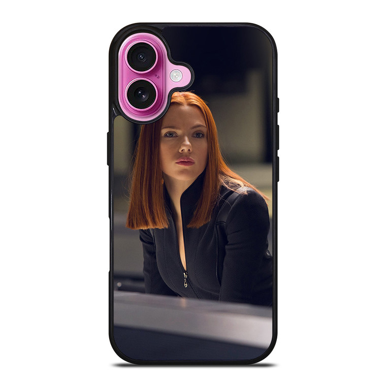 BLACK WIDOW HERO iPhone 16 Plus Case