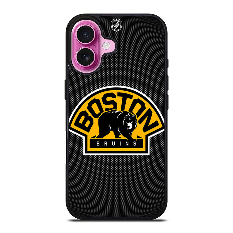BOSTON BRUINS JERSEY iPhone 16 Plus Case