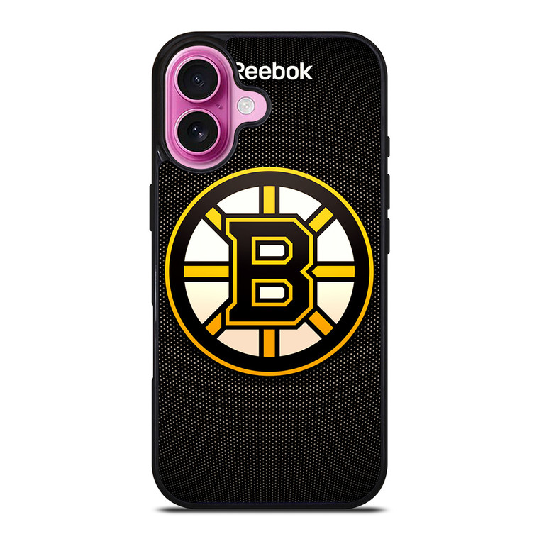 BOSTON BRUINS REEBOK iPhone 16 Plus Case
