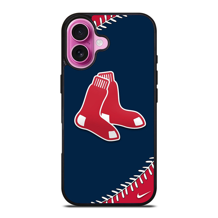 BOSTON RED SOX BASEBALL ICON LOGO iPhone 16 Plus Case