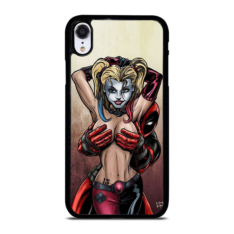 DEADPOOL HARLEY QUINN 3 iPhone XR Case
