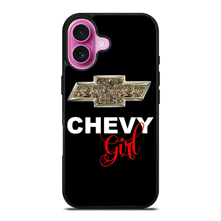 CAMO CHEVY GIRL iPhone 16 Plus Case