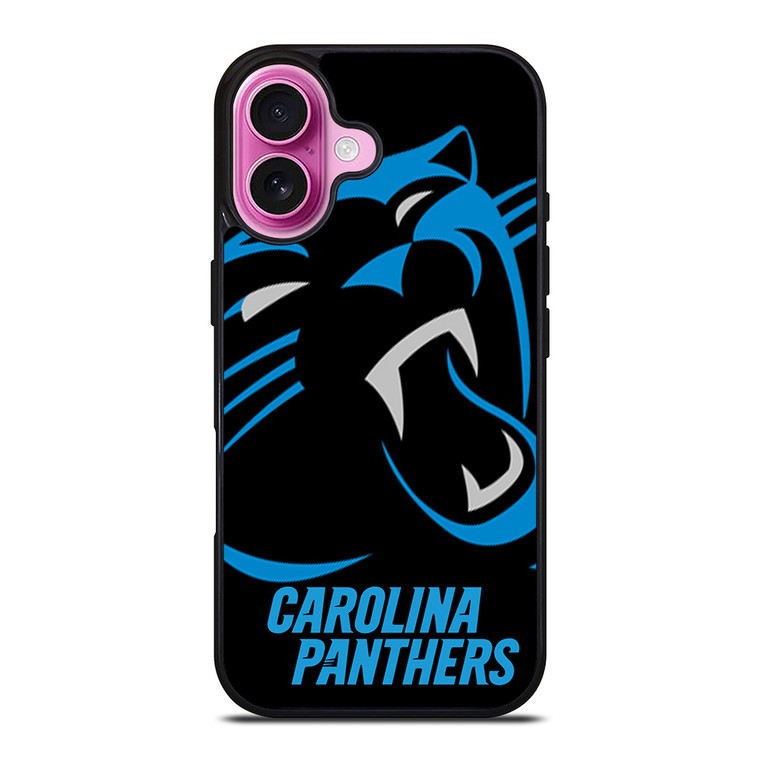 CAROLINA PANTHERS NFL LOGO SYMBOL iPhone 16 Plus Case
