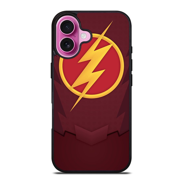 CHEST LOGO THE FLASH iPhone 16 Plus Case
