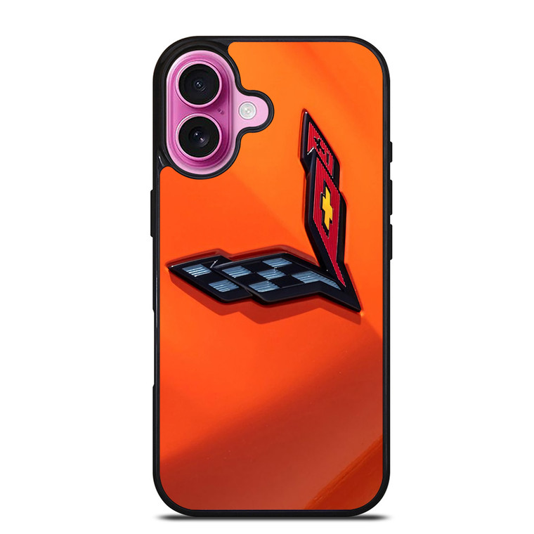 CHEVY CORVETTE LOGO WING iPhone 16 Plus Case