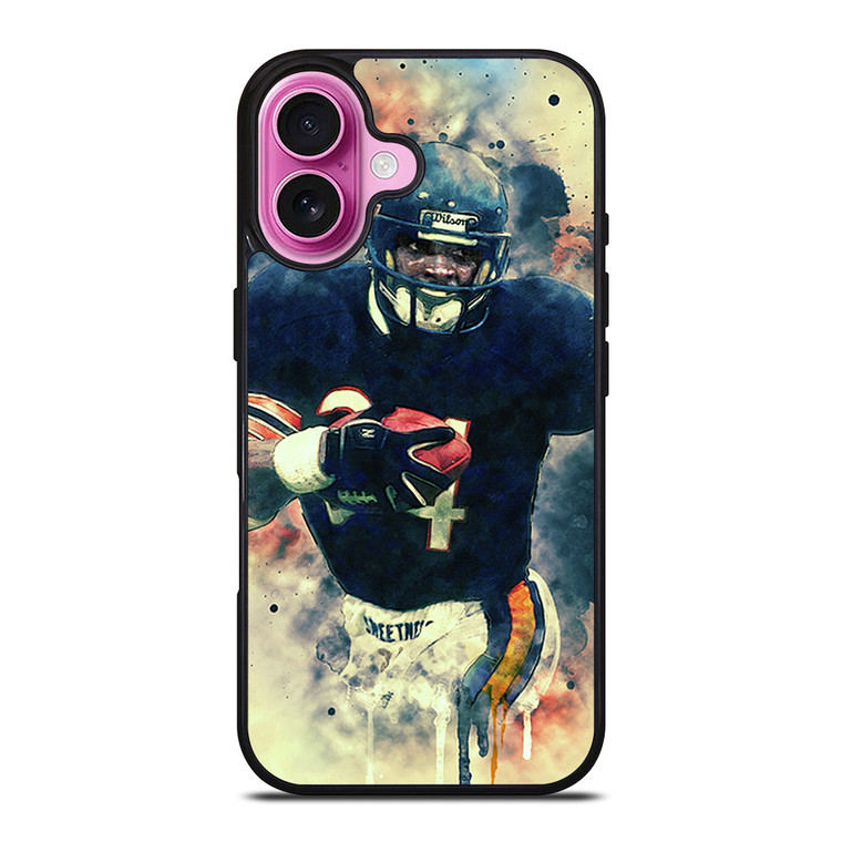 CHICAGO BEARS WALTER PAYTON iPhone 16 Plus Case