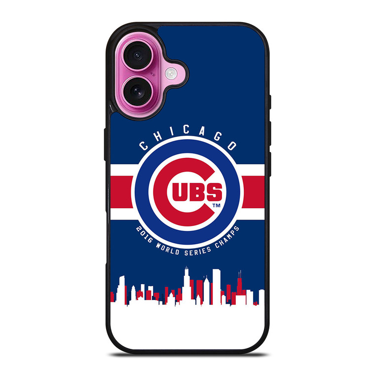 CHICAGO CUBS 2016 CHAMPS iPhone 16 Plus Case