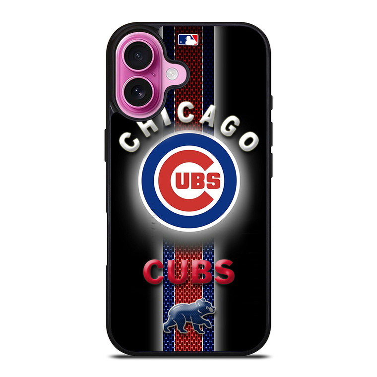 CHICAGO CUBS LOGO BASEBALL CLUB iPhone 16 Plus Case