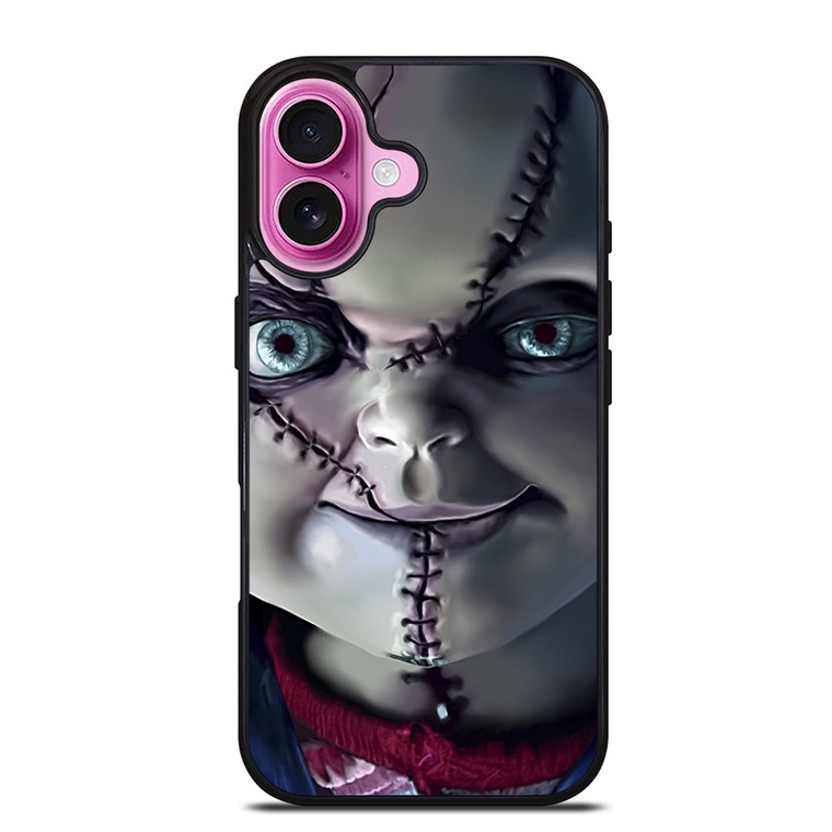 CHUCKY CHILD'S PLAY HORROR DOLL iPhone 16 Plus Case