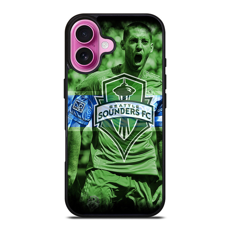 CLINT DEMPSEY SOUNDERS GALAXY iPhone 16 Plus Case