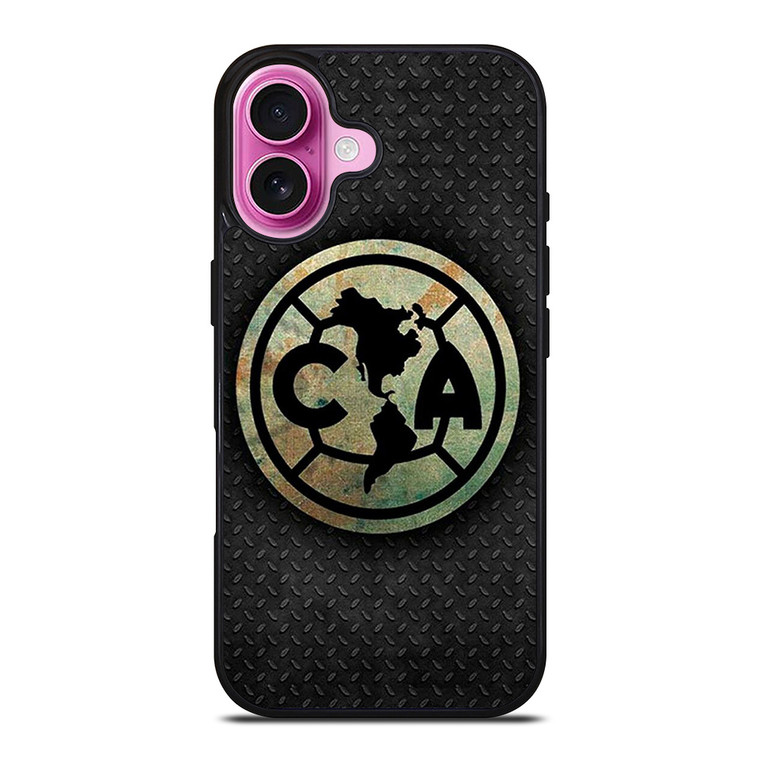 CLUB AMERICA BLACK CA iPhone 16 Plus Case