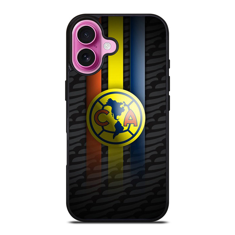 CLUB AMERICA SYMBOL STRIPS iPhone 16 Plus Case