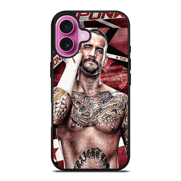 CM PUNK GLOVES iPhone 16 Plus Case