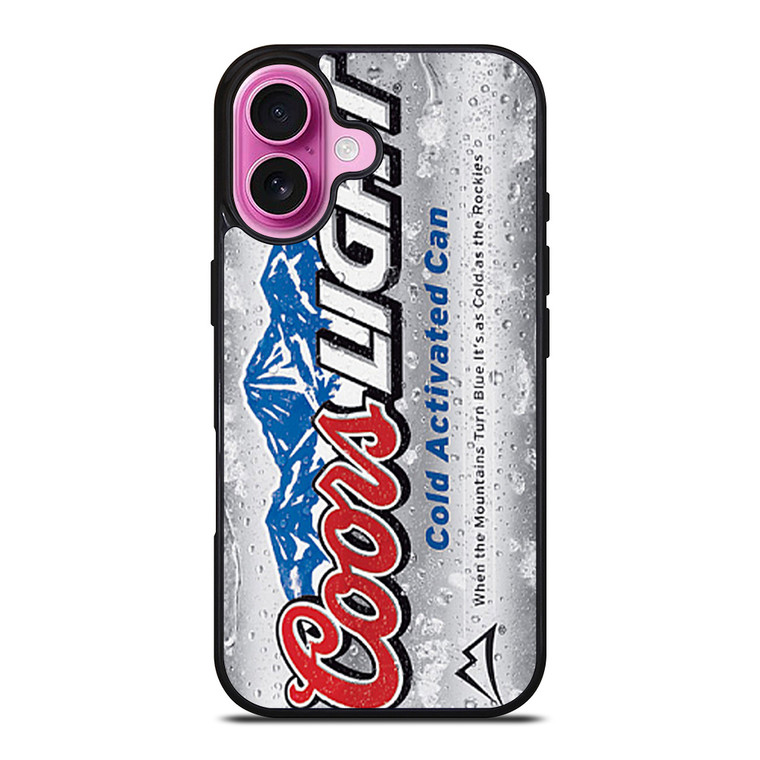 COORS LIGHT BEER 4 iPhone 16 Plus Case