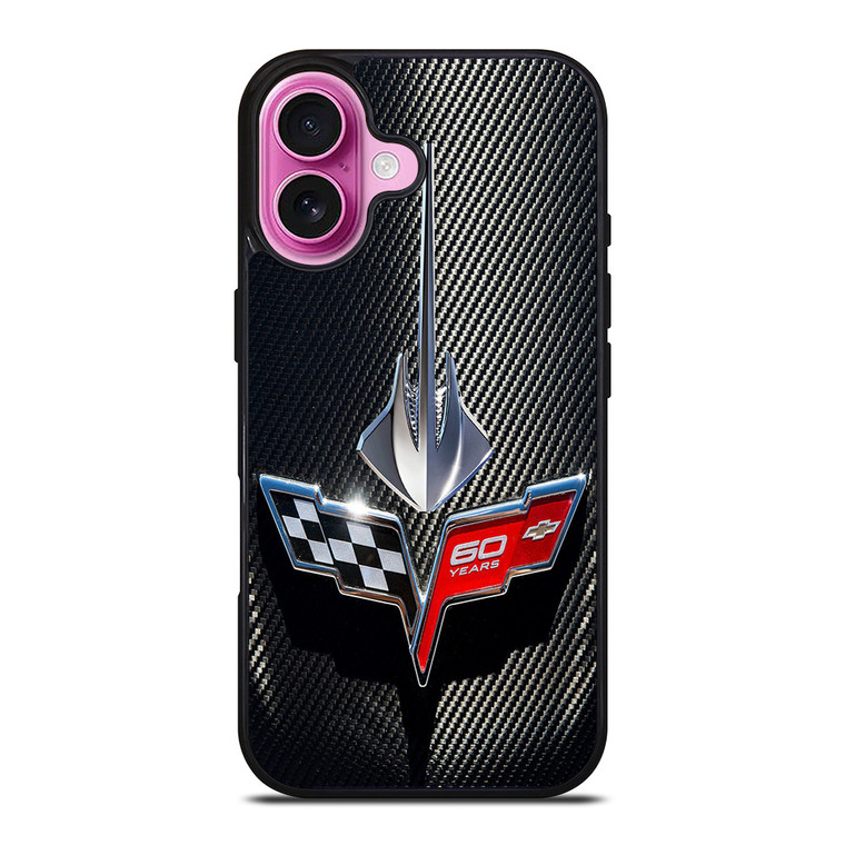 CORVETTE STINGRAY CARBON iPhone 16 Plus Case