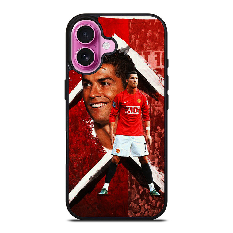 CRISTIANO RONALDO MAN UNITED STAR 7 iPhone 16 Plus Case