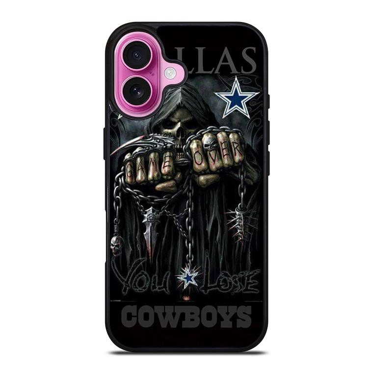 DALLAS COWBOYS SKULL iPhone 16 Plus Case