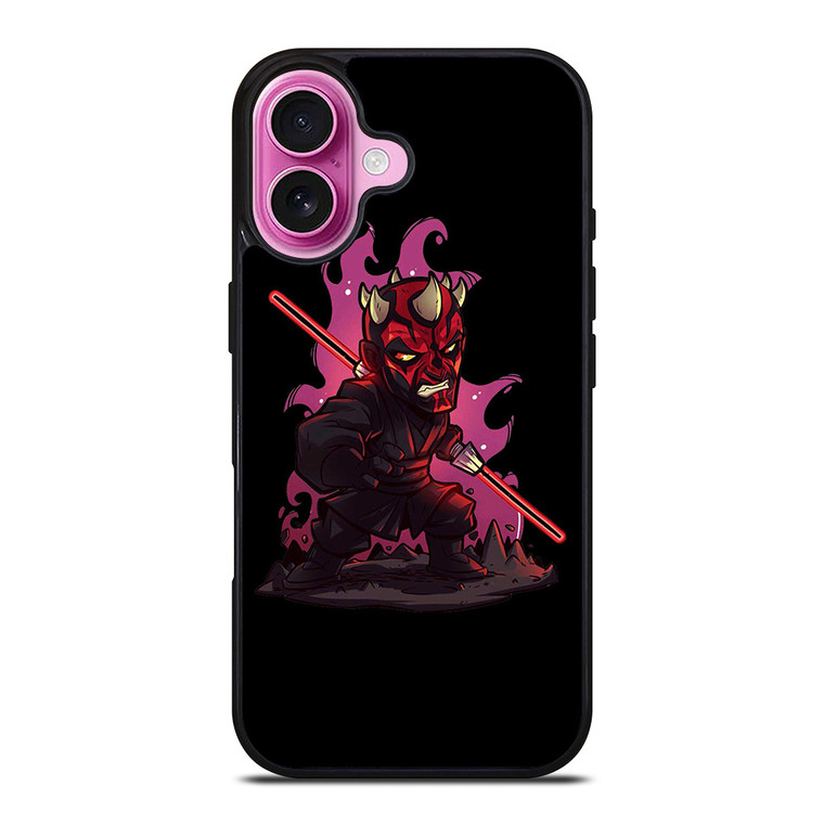 DARTH MAUL CUTE STAR WARS iPhone 16 Plus Case DARTH MAUL CUTE STAR WARS iPhone 16 Plus Case