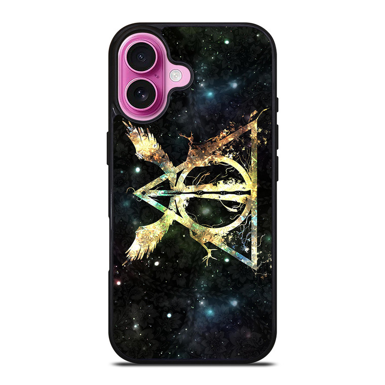 DEATHLY HALLOWS HARRY POTTER ICON iPhone 16 Plus Case