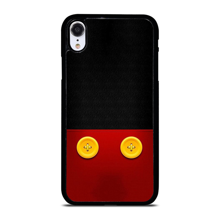 DISNEY MICKEY MOUSE BUTTON iPhone XR Case
