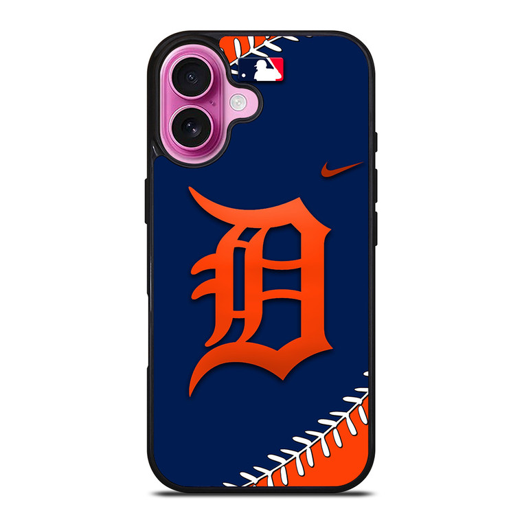 DETROIT TIGERS BALL iPhone 16 Plus Case DETROIT TIGERS BALL iPhone 16 Plus Case