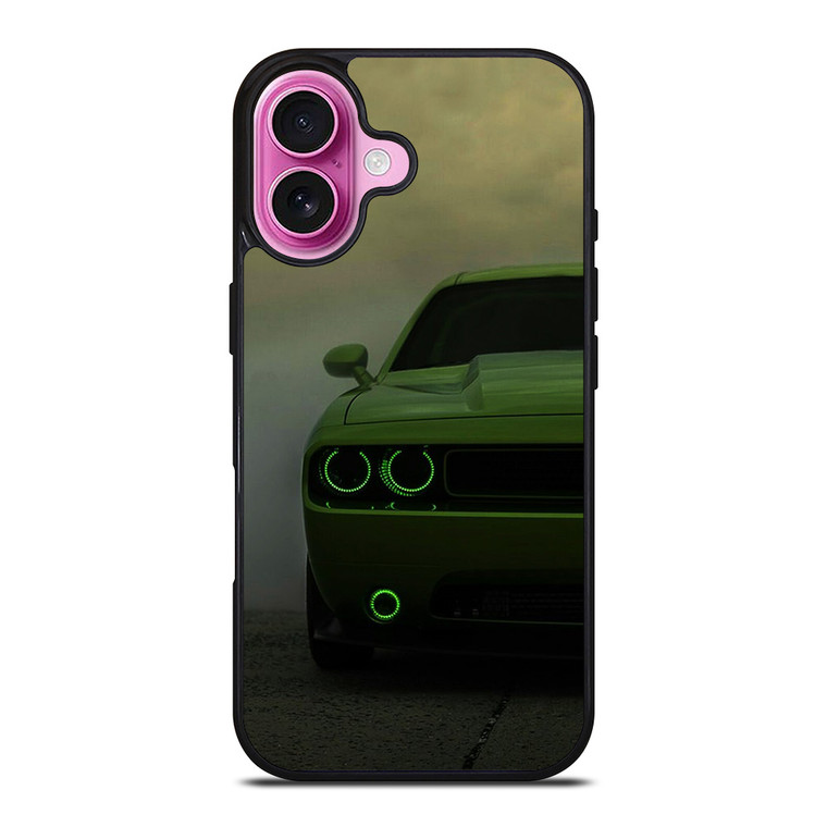 DODGE CHARGER GREEN iPhone 16 Plus Case DODGE CHARGER GREEN iPhone 16 Plus Case