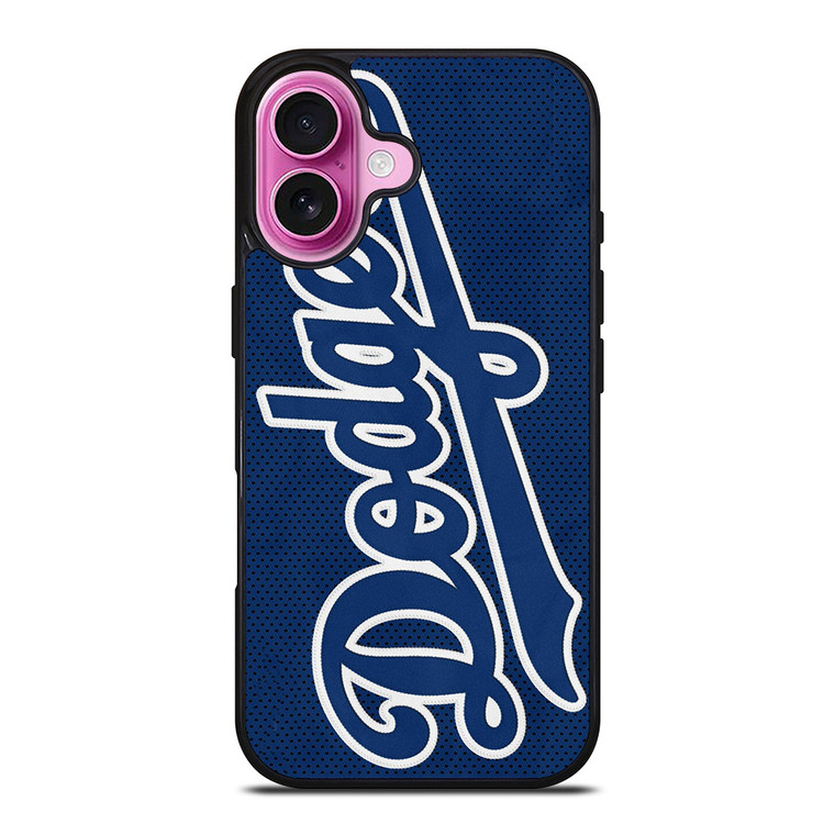 DODGERS LOGO BLUE iPhone 16 Plus Case