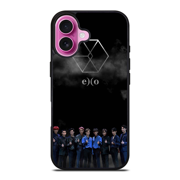 EXO BOYBAND LOGO FOG iPhone 16 Plus Case