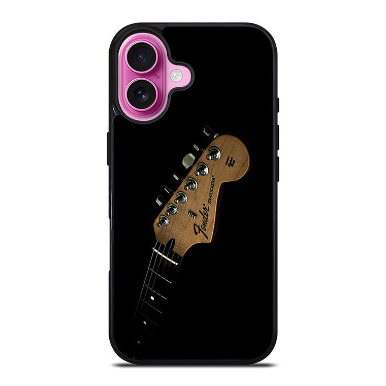 FENDER GUITAR NECK LOGO iPhone 16 Plus Case