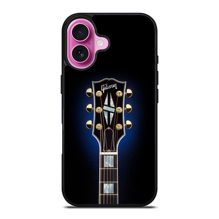 GIBSON GUITAR HEADSTOCK iPhone 16 Plus Case