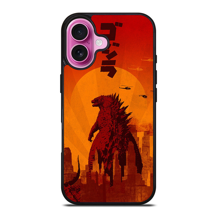 GODZILA MONSTER ART iPhone 16 Plus Case