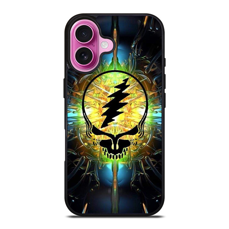 GRATEFUL DEAD SKULL ICON iPhone 16 Plus Case