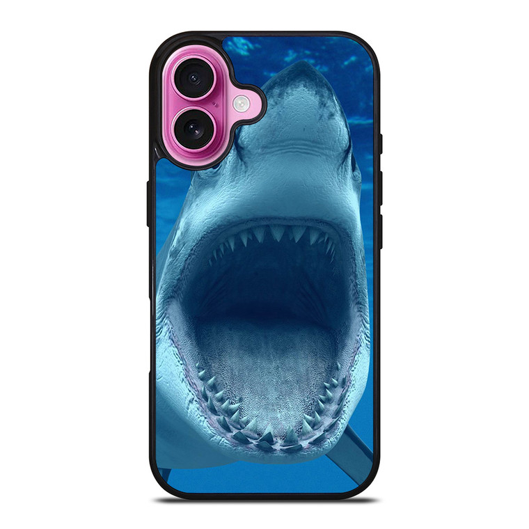 GREAT WHITE SHARK iPhone 16 Plus Case