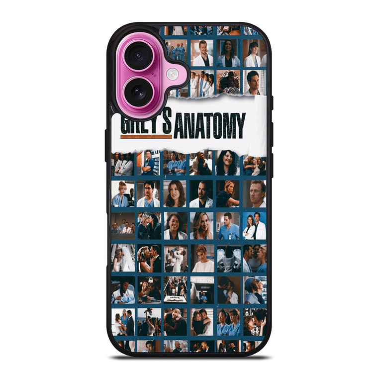 GREY'S ANATOMY TV SERIES iPhone 16 Plus Case