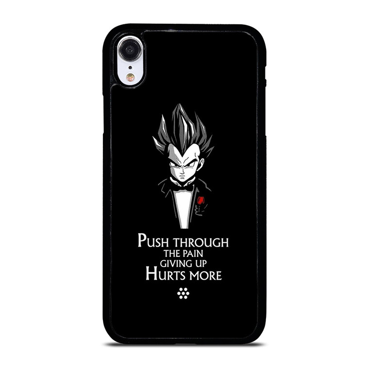 DRAGON BALL Z VEGETA QUOTE iPhone XR Case