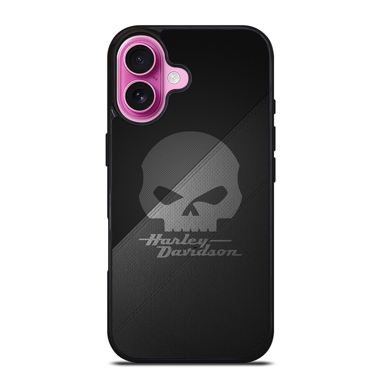 HARLEY DAVIDSON LOGO SKULL 3 iPhone 16 Plus Case